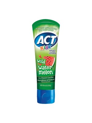 Pasta de dinti ACT  cu fluor pentru copii aroma pepene verde 130g